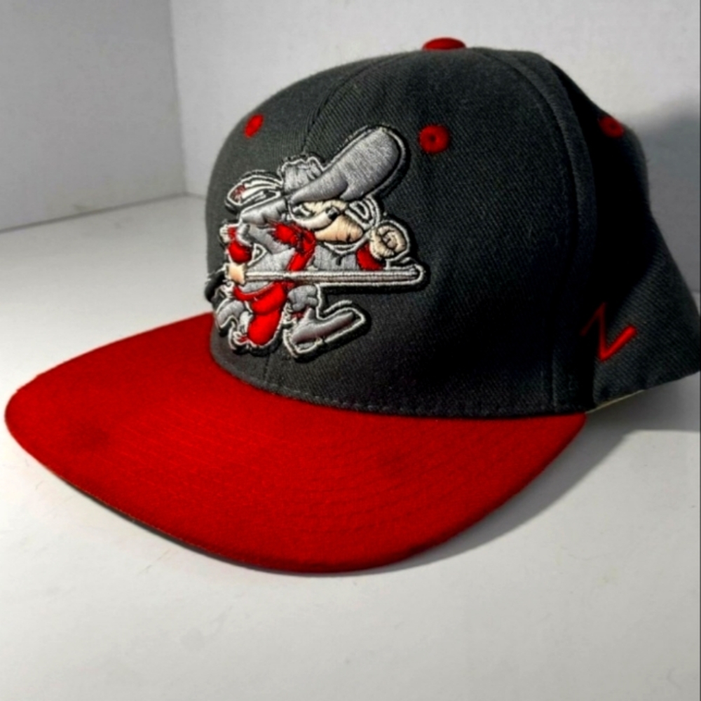 UNLV Rebels Vintage Zephyr Big Embroidered Logo Snapback READ*